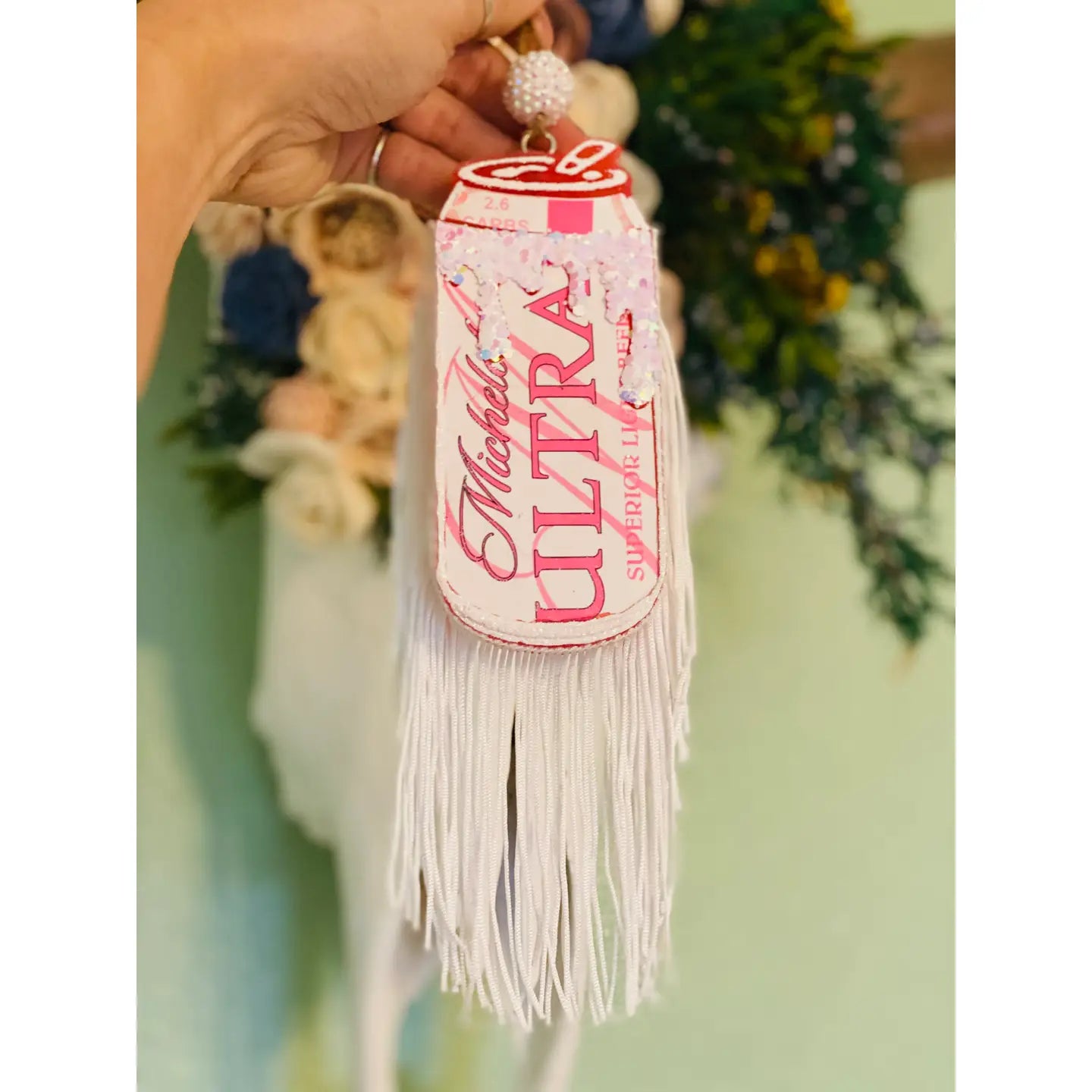 PRE ORDER - Fringe Beer Can Car Freshie