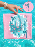 PRE ORDER - Floral Sting Ray Tee