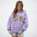 PRE ORDER - Lavender Leopard Sweatshirt