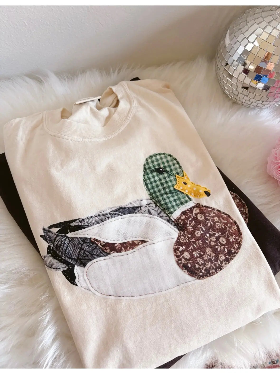 PRE ORDER- Patchwork Duck Graphic Tee