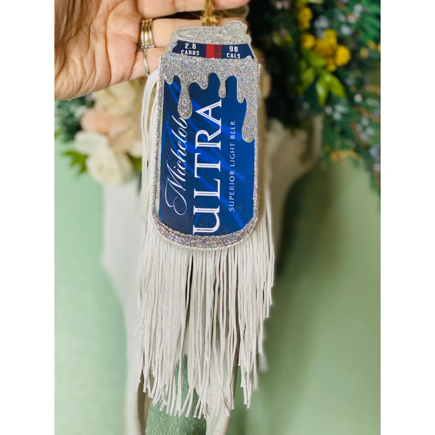 PRE ORDER - Fringe Beer Can Car Freshie