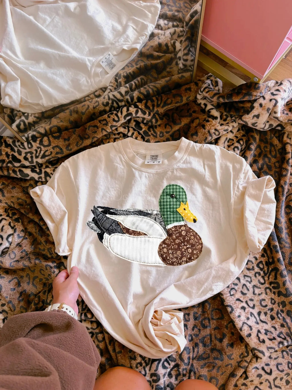 PRE ORDER- Patchwork Duck Graphic Tee