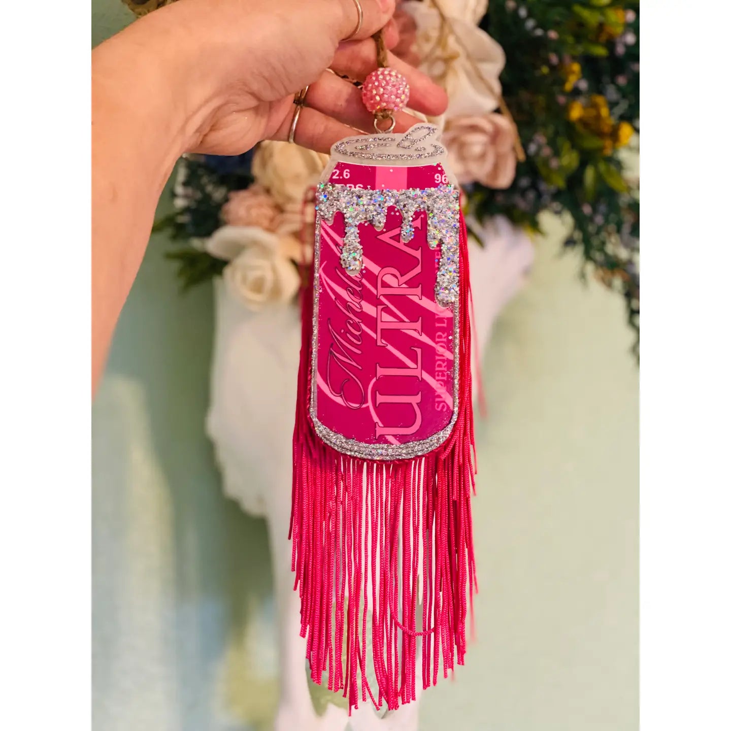 PRE ORDER - Fringe Beer Can Car Freshie