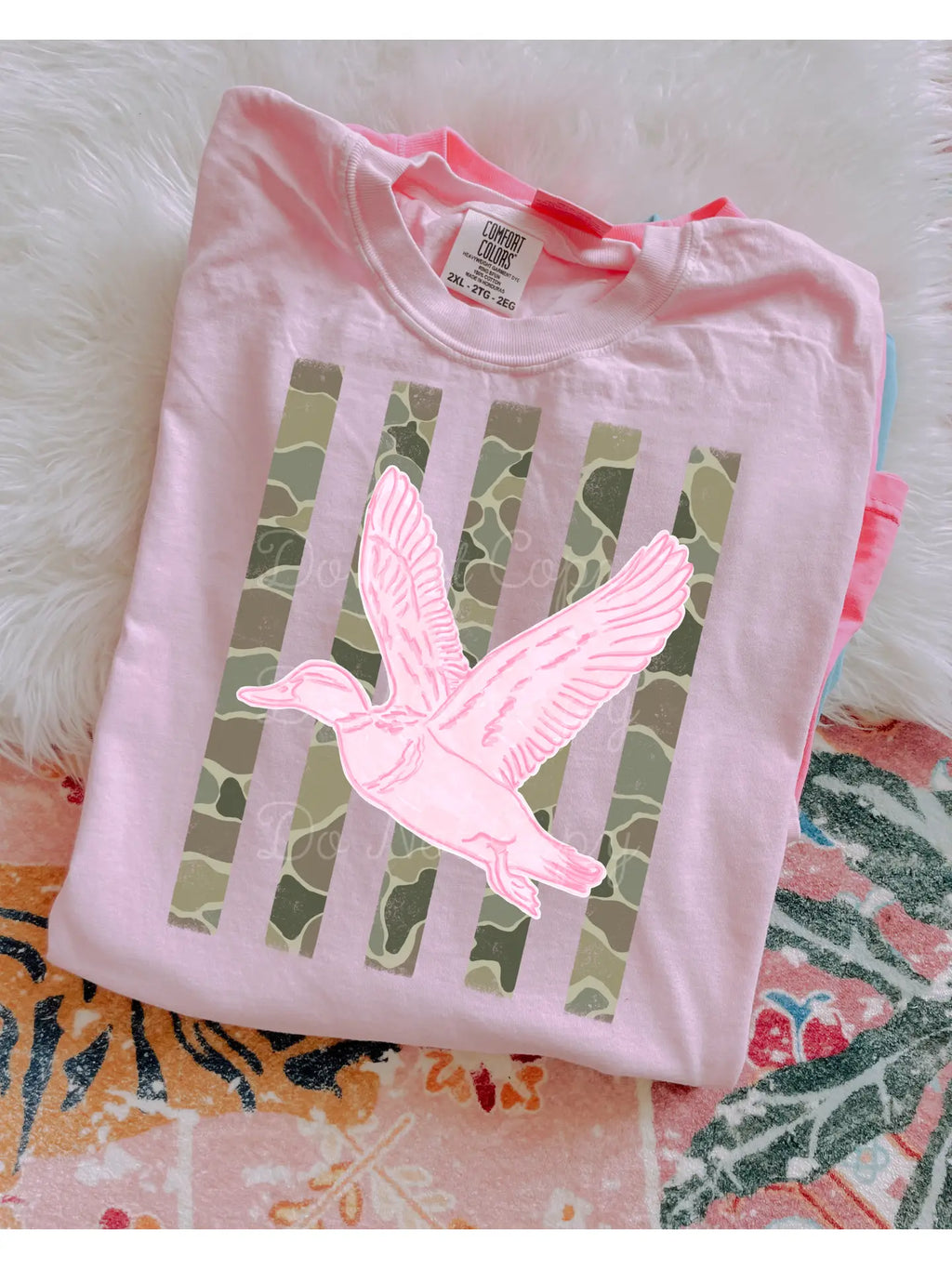 PRE ORDER - Duck Camo Stripes Tee